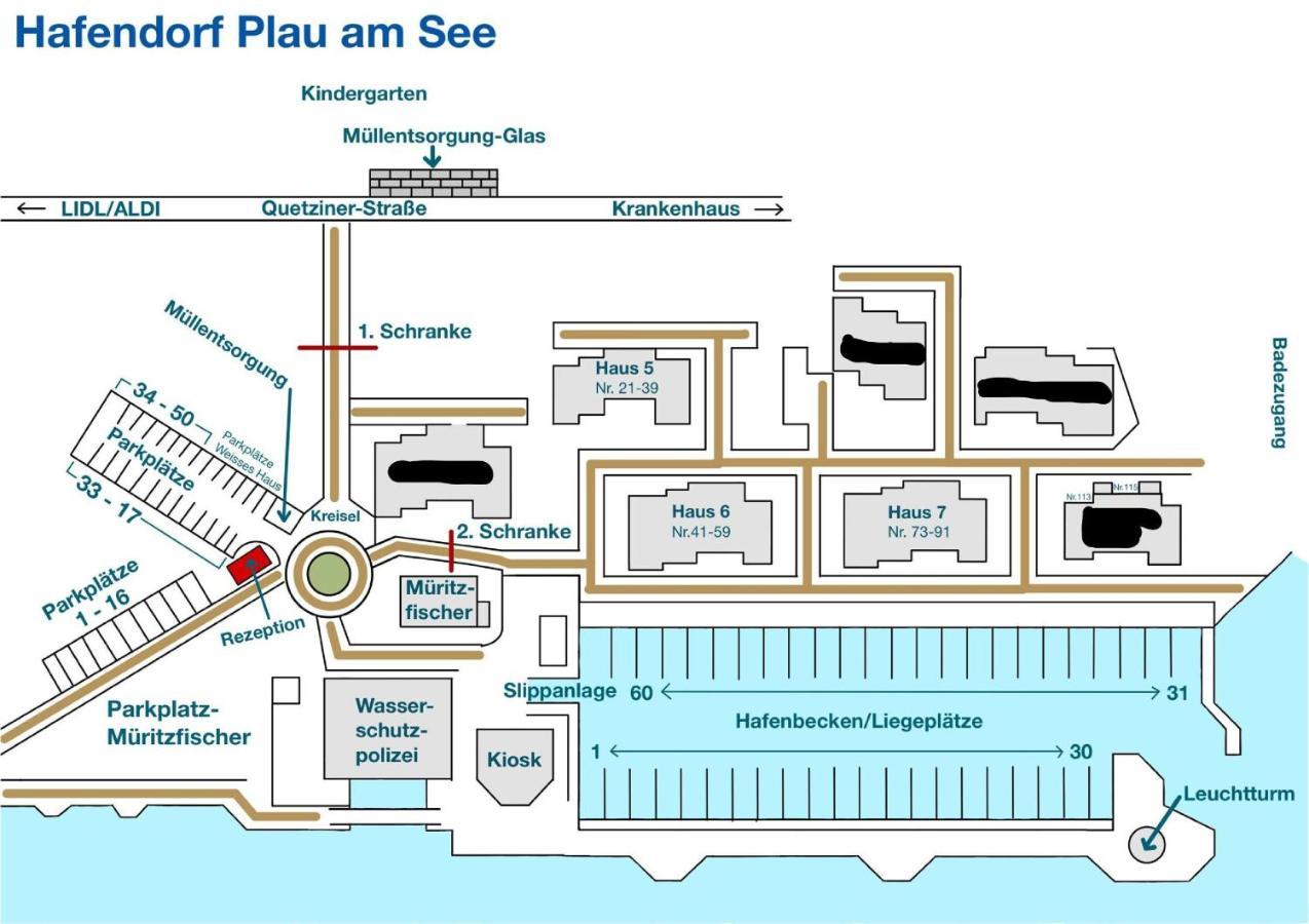 2 Zimmerapartment Nr45 P6A2 Plau am See Exterior foto